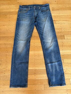 Vintage Levi's 511 Faded Blue Straight Jeans